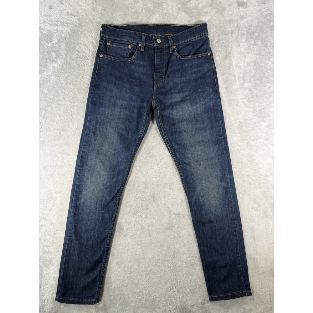 Levis 512 Jeans Mens 31x30 Slim Fit Tapered Dark Wash
